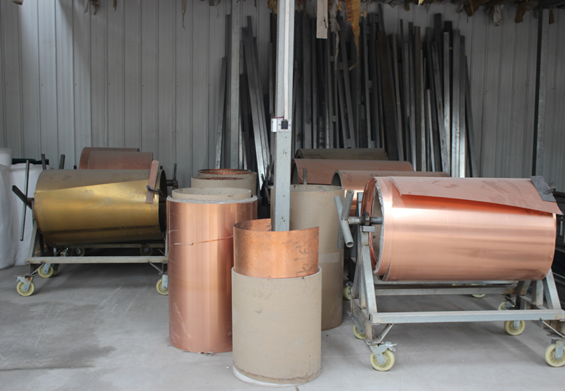 洛陽紫銅板，天卓自動門