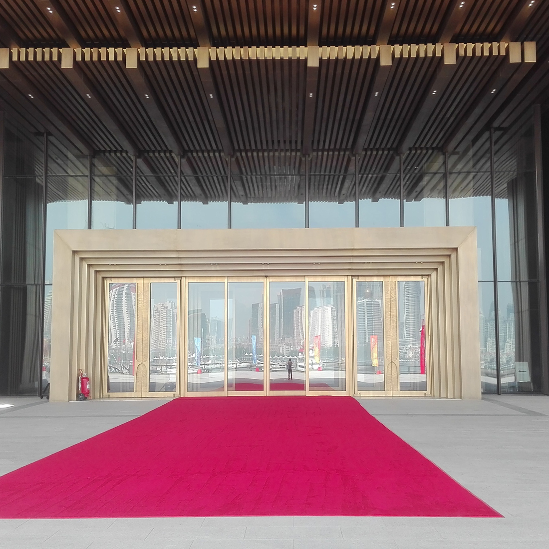 會展中心組合自動門