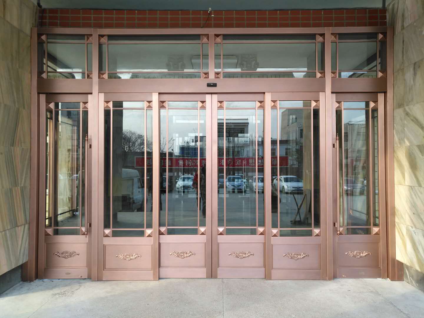 辦公樓純銅自動門