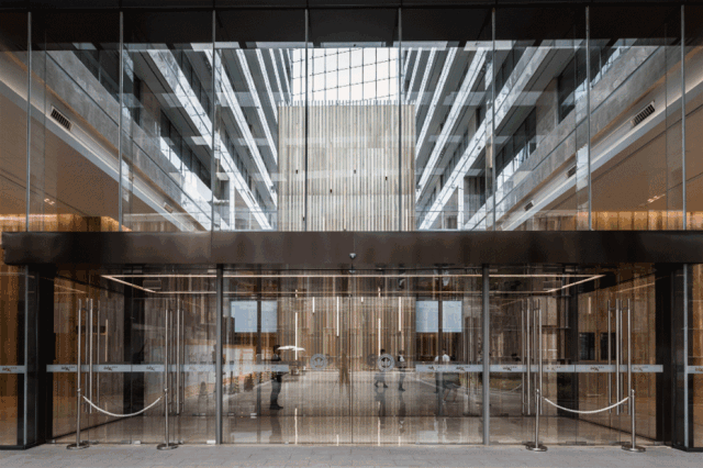 魔都超A級(jí)寫(xiě)字樓，蓋澤自動(dòng)門(mén)地彈簧品質(zhì)加持