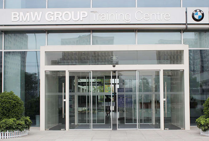 4S店自動門工程案例